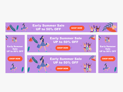 Summer Sale Google ads ad banner ad design animation banner branding graphic design html html5 ads