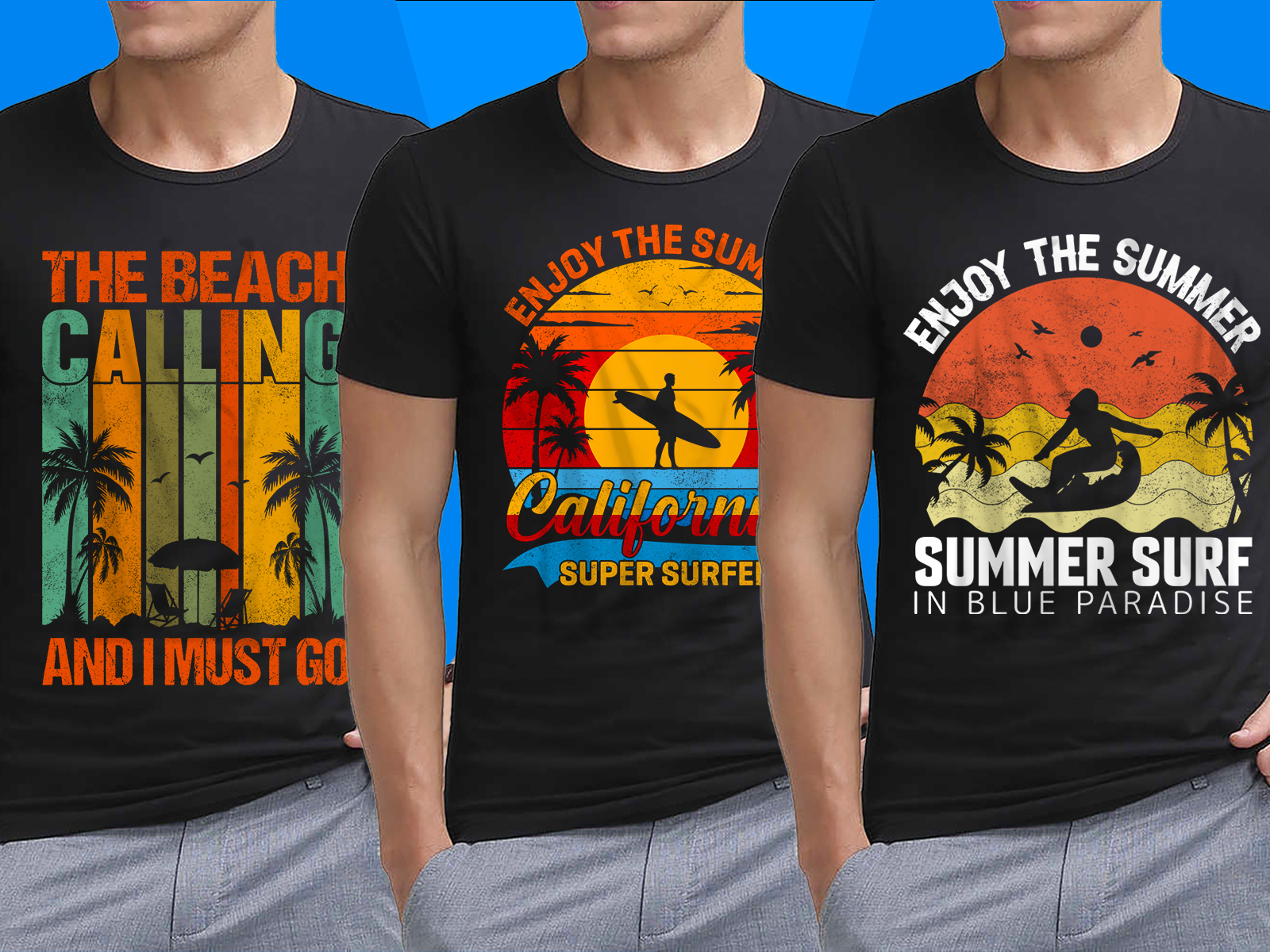 Vintage Summer T-Shirt Design by Shohagh Hossen on Dribbble