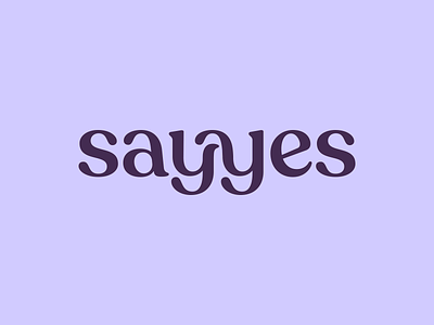 Sayyes — Brand 090322 brand branding clean design identity logo typography