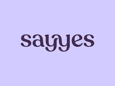 Sayyes — Brand 090322 brand branding clean design identity logo typography