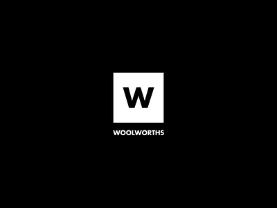 Woolworths Animation Concept after effects animated gif branding concept design identity logo intro minimal motion graphics retail