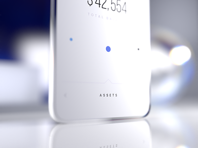 Crypto Wallet Teaser 3d assets banking blockchain crypto future futuristic interface luxury mobile mockup ui ux wallet