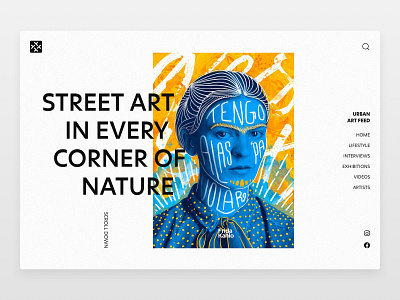 Street artists meetup website artists grain minimalistic street art ui ux webdesign website