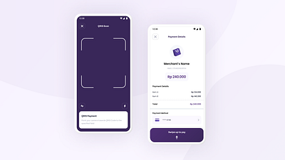 DAY 1 - QRIS SCAN - TRANSACTION apps bank digital banking finance fintech gpn mobile neo neo banking payment qr qr scanner qris qris scan qris scanner qris transaction scanner transaction ui ux