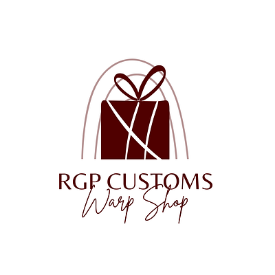 ( Warp Shop ) RGP CUSTOMS branding design graphic design logo vector