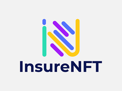 MODERN LETTER NI/IN MONOGRAM_LETTERMARK LOGO DESIGN 3d animation appicon branding creative design flat graphic design illustration logo logodesign logos logotype modern monogram motion graphics nft ui ux vector
