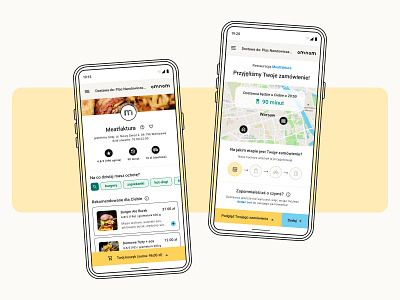Food delivery app app food delivery graphic design mobile uiux user experience user interface