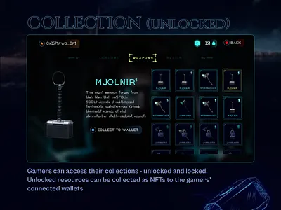 Thor, Space Viking - Game Design Concept with web3 feature adobe animation case study design figma interaction interaction design product design prototype sound design ui ux