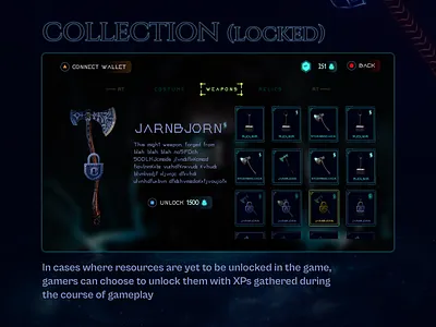 Thor, Space Viking - Game Design Concept witth web3 Feature adobe case study design figma interaction interaction design product design sound design ui ux