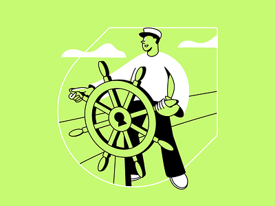 Illustration for Semrush Blog/Web (Keyword research) blog brand character design illustration illustrator research see vector webillustration