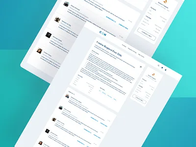 Peconto - Educational Course Request Overview adobe xd course course request education expandable menu instructors offers saas startup trainers webapp