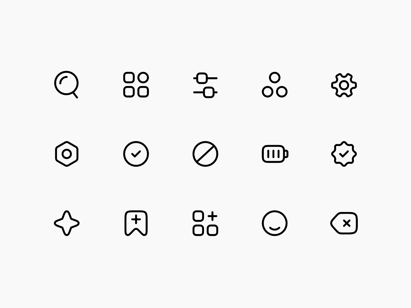Ui icons by Zesan h. on Dribbble