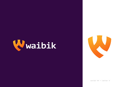 Logo design - w logo a b c d e f g h i j k l m n branding burnstudio creative crypto design digital ecommerce gradient illustration logo logo design logodesign logodesigner minimal modern logo monogram simple technology vector