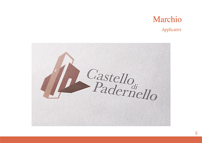 Logo design - Padernello Castle adobeillustrator adobeindesign branding castle graphic design logo logodesign vector vectordesign