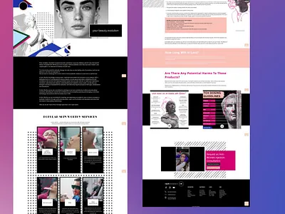 Skin Worthy - A Toronto Med Spa branding ui web design web development webflow