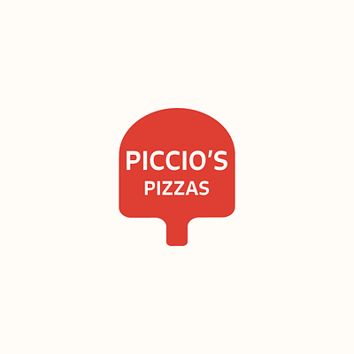 Piccio's Pizzas: Logo Design branding design graphic design logo