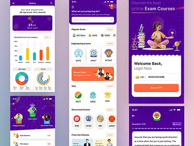 Course App course app education ui