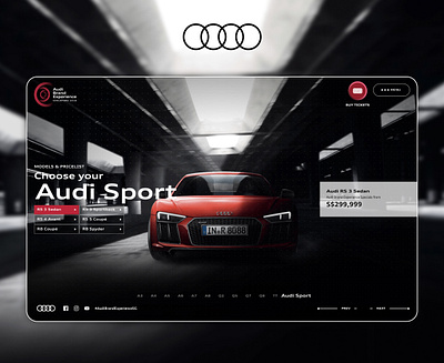 UI / UX - Audi Brand Experience Singapore 2018 ui ux