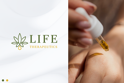 Life Therapeutics Logo Design brand identity branding design graphic design logo