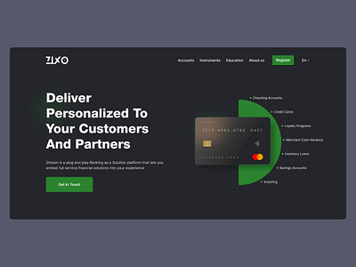 Banking Website design bank banking clean credit card design figma finance fintech graphic design landing page mobile banking ui uiux