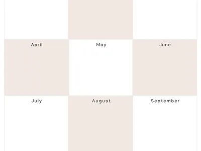 White Minimalist Yearly Planner design graphic design planner