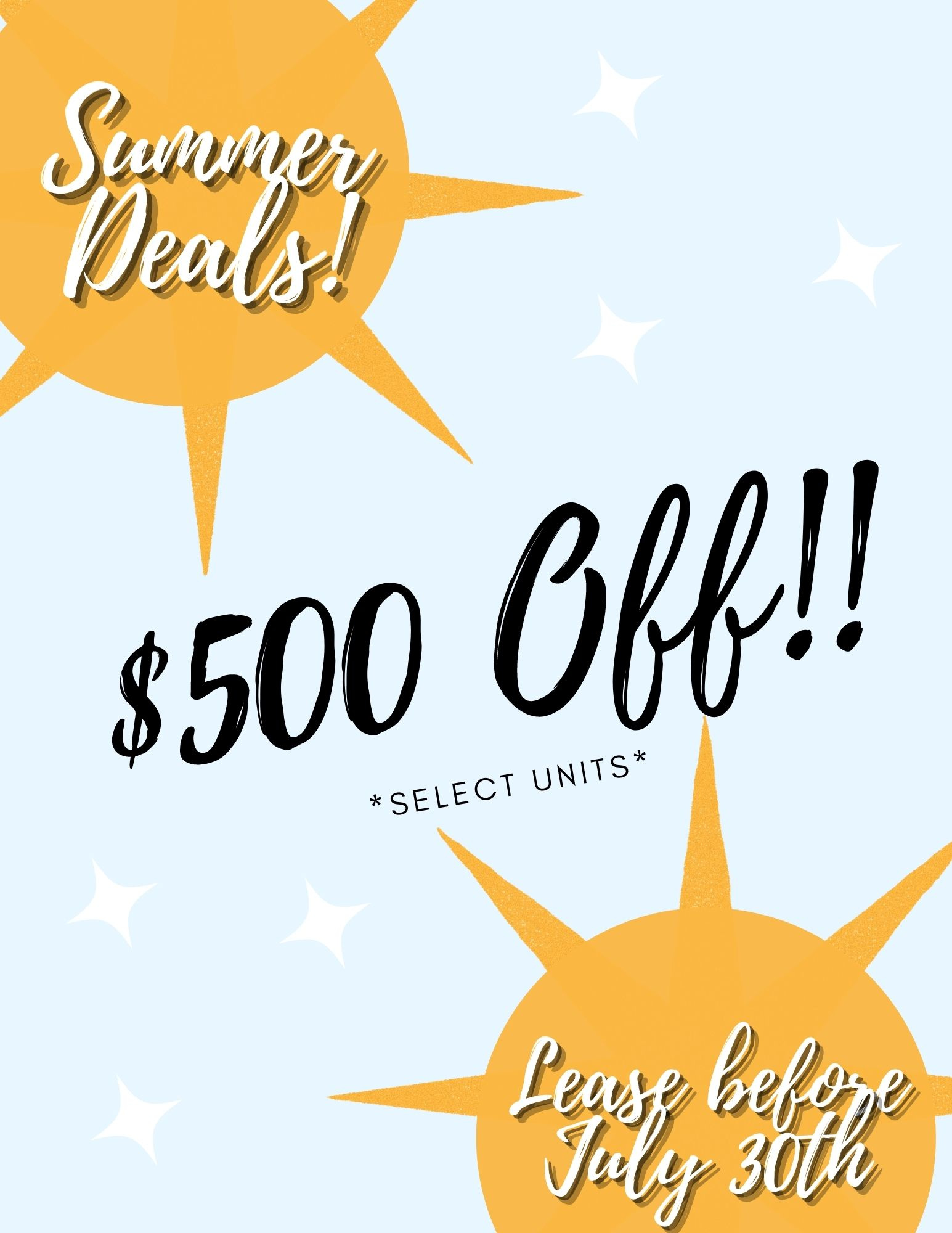 Example of Summer Special