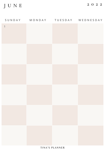 White Minimalist Monthly Planner design graphic design planner