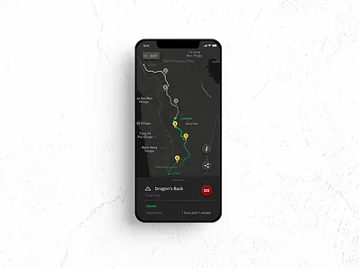 Daily Ui Challenge 022 - Location Tracker app dailyui design figma ui uidesign