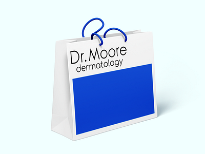 Visual Identity for Dr. Moore Dermatology. brand brand identity branding custom custom design custom logo custom packaging dermatology design designer graphic design logo packaging skincare skincare packaging