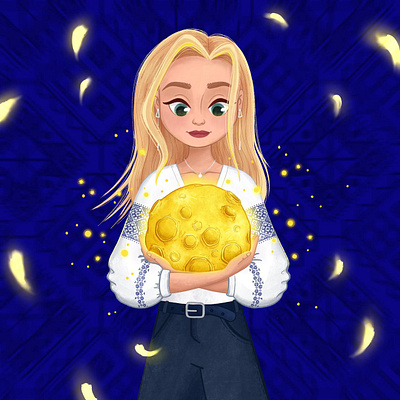 LOVE MY HOME 2dart 2dartist art artist character design digitalart helpukraine illustration illustrator nftart nftartist russiaisateroriststate ukraineillustration ukrainewar ukrainianart war