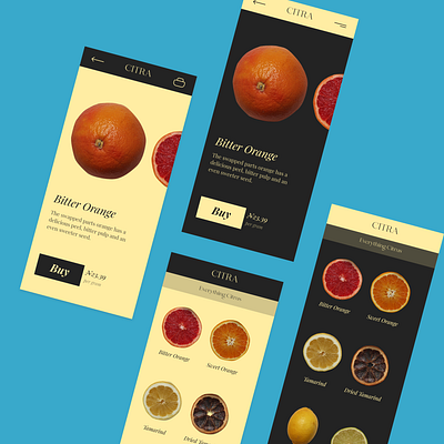 Citra UI mini minimal ui