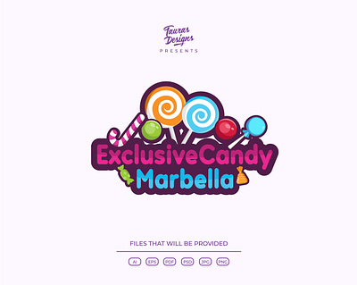 Exclusive Candy Marbella adobe illustrator branding design graphic design illustration illustrator logo logo design ui vector