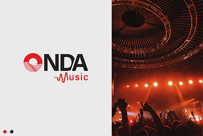 Onda Music Logo Design brand identity branding design graphic design logo music music studio