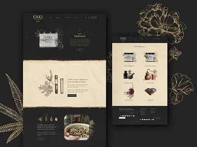 Enki Apothacary | Website Design