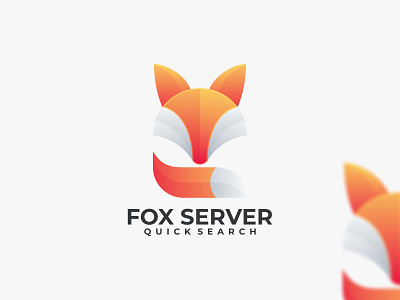 FOX SERVER app branding design fox icon fox logo graphic design icon illustration logo ui ux vector