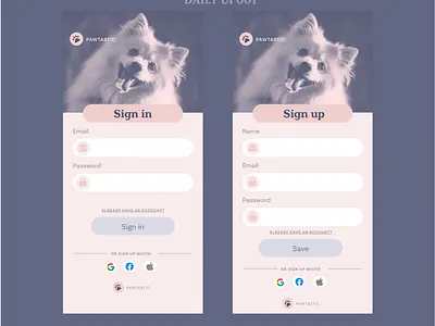 Daily UI:001 design ui