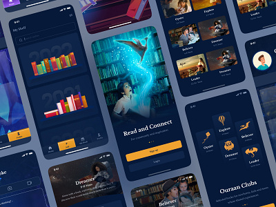 Syloverse - Books reading & Club App app design books books club books reading bookstore clean community creative design ios app learning app mobile app modern reading trending ui uiux ux