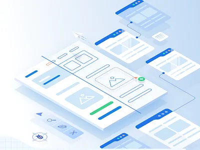 Hero banner illustration 2d abstract brand illustration branding flat flat illustration graphic design header hero hero banner hero section illustration illustrator isometric isometric illustration logo minimal modern motion graphics ui