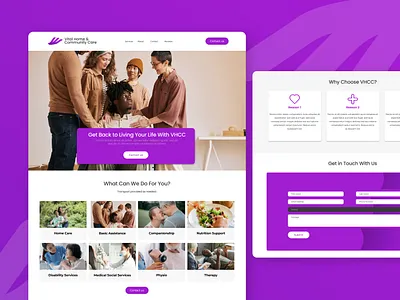 Vital Home & Community Care | Website Design
