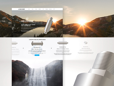 MEA Water | Website Design