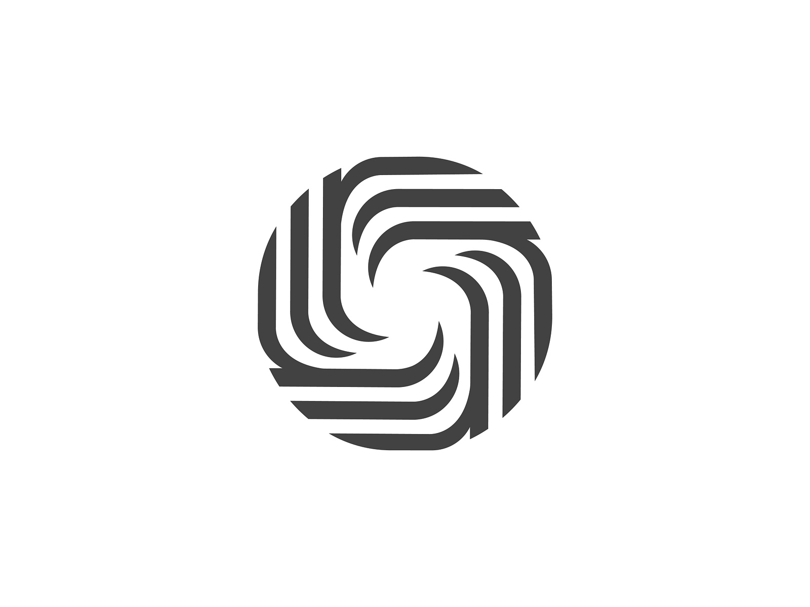 abstract circle logo by Nini Gelashvili on Dribbble