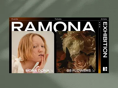 Events design editor x event exhibition feature graphic design planning ui web design website