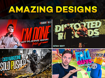 Thumbnail designs best thumbnail catchy thumbnail clickbait thumbnail gaming gaming thumbnail gta thumbnails thumbnails design youtube yt thumbnails