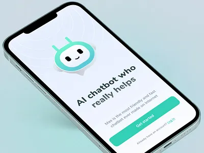 AI chatbot ai ai chatbot animation app chatbot chatbot mobile concept design help illustration minimal mobile mobile app