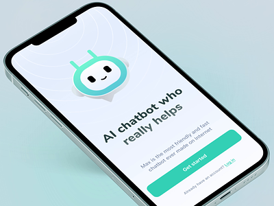 AI chatbot ai ai chatbot animation app chatbot chatbot mobile concept design help illustration minimal mobile mobile app