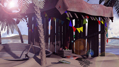 Beach Concept art artist design graphic design illustration illustrator photoshop ui ux vector