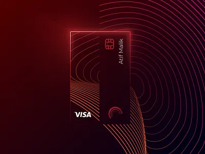 Card credit card debit card figma illustration warm colors