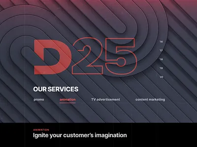 Video Agency UI figma product design production agency ui ui ui design warm colors