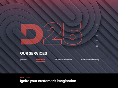 Video Agency UI figma product design production agency ui ui ui design warm colors