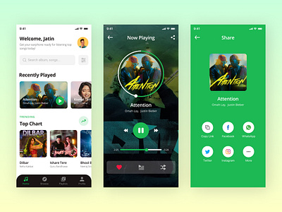 Daily UI :: 009 - Music Player adobe xd daily ui daily ui 009 daily ui 9 daily ui challenge figma music player music player 009 music player ui user interface ux